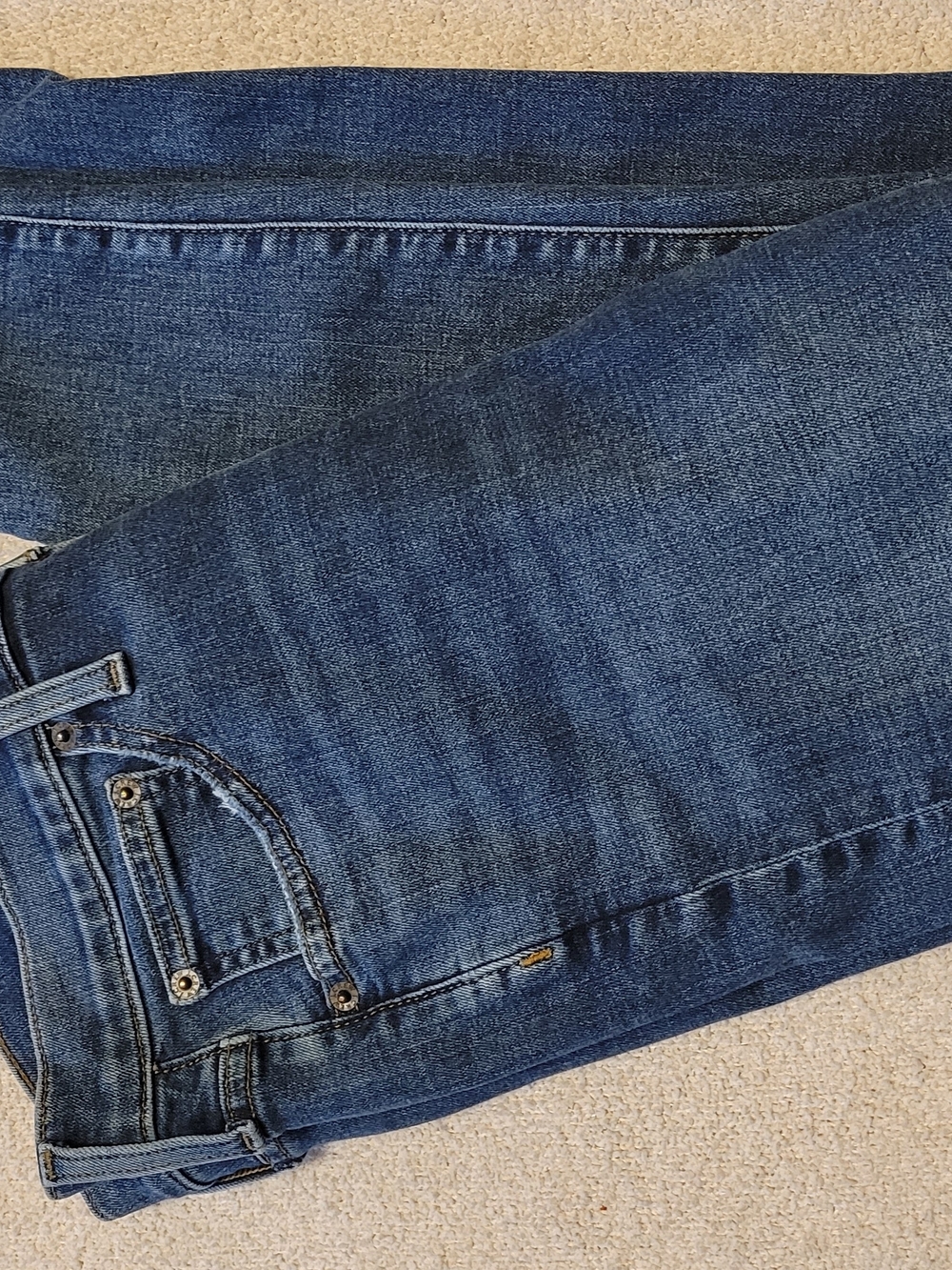 J. Crew Women's 10" High Rise SkinnyJeans in Dark Blue Denim 29